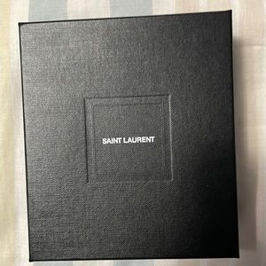 Authentic YSL wallet box (BOX ONLY)